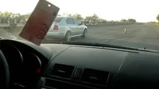 Mazda 3 2.0 vs Skoda Oktavia 1.8T(chip+decat - 200 H\P)