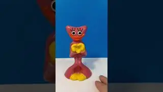 Слепил и покрасил Киси Миси / Хагги Вагги Поппи плэй тайм / из пластилина
