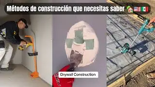 Construction techniques for your work and your home 🏡 March 2025