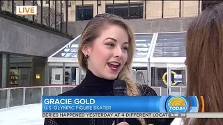 Gracie Gold Performance on Today Show 2-8-17