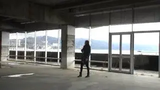 Тренировка с длинным кнутом / Bullwhip training by the sea