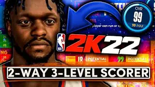 JULIUS RANDLE BUILD 2K22 NEXT GEN! | DO IT ALL PF BUILD NBA 2K22!
