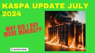 Kaspa Mining Update July 2024
