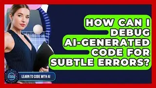 How Can I Debug AI-generated Code For Subtle Errors? - Learning To Code With AI