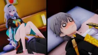 Firefly's wake up call - Butt drop -【MMD HSR 4K | 60FPS】