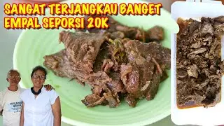 BENERAN SEDEKAH NASI SOP EMPAL CUMA DIJUAL 20.000 // SOP EMPAL PAK DHE