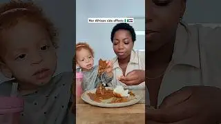 quick light lunch with my Mini #shortvideo #fufu #shorts