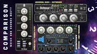 COMPARISON - UAD Distressor - Slate FG-Stress - ELI Arousor || Can you hear the difference?