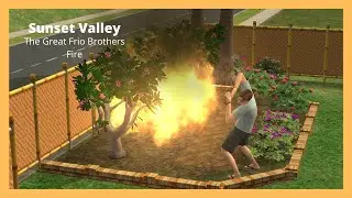 The Great Frio Brothers Fire 🔥 // Sims 2 Sunset Valley #8