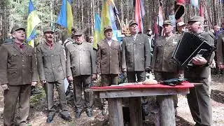 Марширують вже повстанці - Братство УПА (смт.Перегінськ), Яла, 14.04.2019