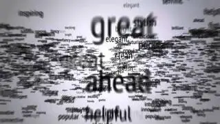 New After Effects template - Flying Through Words Logo Reveal