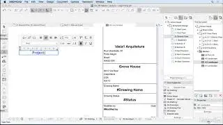036 Master layout ARCHICAD