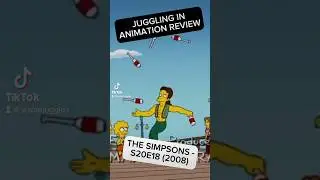 How 'The Simpsons' gets juggling wrong... #shorts