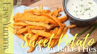 Oven Baked Sweet Potato Fries | Quick & Healthy Homemade