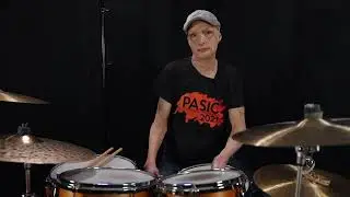 Linear Drumming Lick.with Sixteenth Triplets