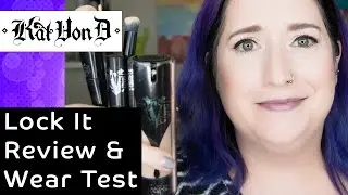 Kat Von D Lock It Foundation & Concealer Review | Dry Skin Over 40