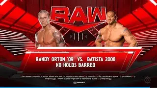 Randy Orton vs Batista I No Holds Barred Match I WWE 2K24 Gameplay