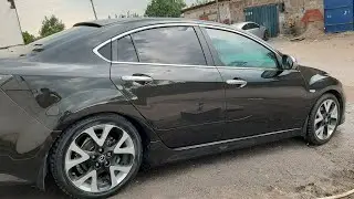 Гаражная окраска автомобиля. MAZDA 6