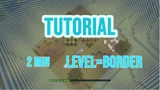 Minecraft:  LEVEL=BORDER  Tutorial (Challenge from Bastighg) (Old Version)