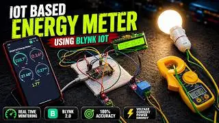 IoT Smart Energy Meter Using ESP32 & Blynk 2.0