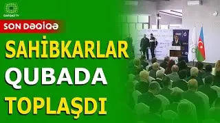QİAD TƏŞKİLATI QUBADA  SAHİBKARLARLA GÖRÜŞ KEÇİRİB