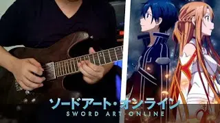Anime Guitar Cover | Crossing Field - Sword Art Online