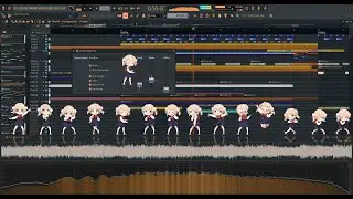 【FL Studio】しぐれうい（9さい） Fruity Dance用スキン
