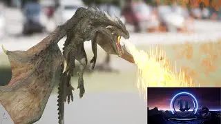 Dragon vs Archer #3 | Triggering a proximity distance sets the dragon to combat mode | UE 5