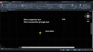 48- Single Line Text | Text | AutoCAD 2020 from Basic to Advance Features