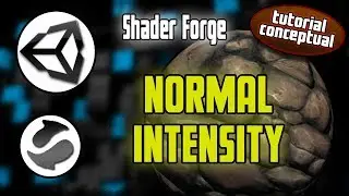 📚 UNITY - Normal Intensity [ShaderForge]