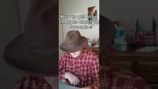 How to quickly get hired at Apple #apple #memes #speedrun #iphone #funny #youtubeshorts #comedy