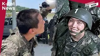 j-hope seen training at boot camp in new pics
