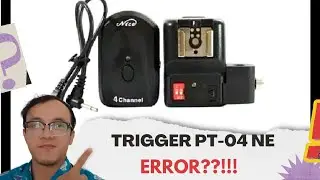 Cara Menyambungkan Flash Dengan Trigger Universal || YN560IV - PT04NE
