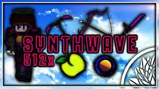 🔥 SynthWave Pack ( 512x 1.8.9 ) Minecraft - Purple / Orange TexturePack