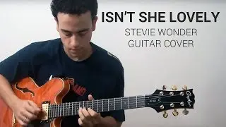 ISN'T SHE LOVELY (Stevie Wonder) - Guitar cover