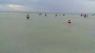 Лазурное, чёрное море. Херсонская область. 2018
