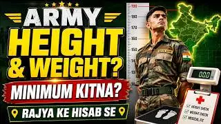 𝐈𝐧𝐝𝐢𝐚𝐧 𝐀𝐫𝐦𝐲 में कम से कम 𝐇𝐞𝐢𝐠𝐡𝐭 & 𝐖𝐞𝐢𝐠𝐡𝐭 कितना होता है? Height & Weight in 𝐈𝐧𝐝𝐢𝐚𝐧 𝐀𝐫𝐦𝐲 𝐌𝐞𝐝𝐢𝐜𝐚𝐥 2021