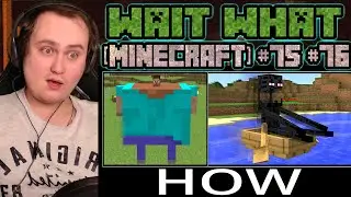 WAIT WHAT (Minecraft) #75 & #76 | Reaction | Ima Flap away