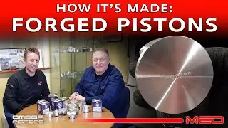 How it's made - Omega forged pistons - Part 3