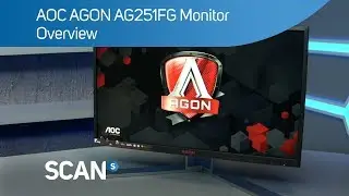 AOC AGON AG251FG 240Hz G-Sync Gaming Monitor - Product Overview