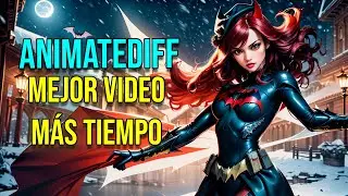 Cómo hacer VIDEOS y GIFs impresionantes con ANIMATEDIFF en AUTOMATIC 1111🟡 #ai  #tutorial
