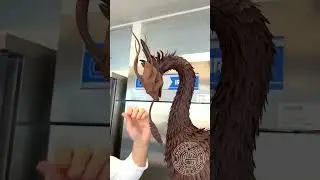 chocolate pheonix made by amaury | #shorts #shortsvideo