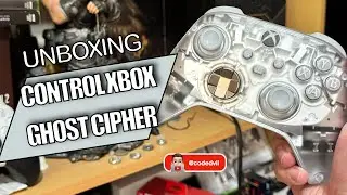 UNBOXING control GHOST CIPHER para Xbox Series X-S en Español (Mx)