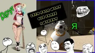 LEGO STAR WARS THE FORCE AWAKENS-ПРОСТ БЕГАЕМ (с другом)!!!