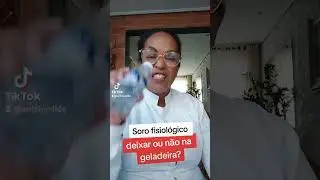 Soro na geladeira,pode?