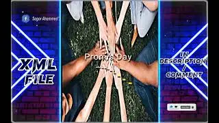 happy promise day , xml ,Alight Motion NEW XML FILE🗂️|Xml By SAGOR EDITZ , 