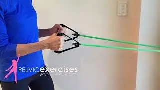 Resistance Tube Exercises - Upper Back Strengthening for Women