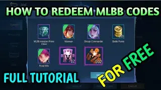 HOW TO REDEEM MOBILE LEGENDS REDEEMPTION CODES | INSANE GAMING