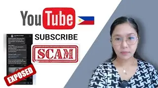 YOUTUBE PHILIPPINES SCAM 2023‼️