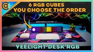 Awesome Yeelight RGB Lamp Cubes. Premium desk RGB